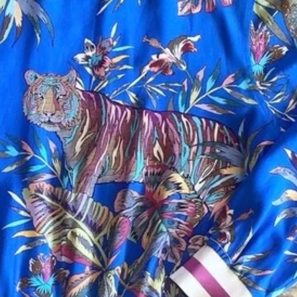 Gucci-esque style tiger! Robert Graham ‘Ladies’ Reversible bomber style jkt. - Picture 1 of 8
